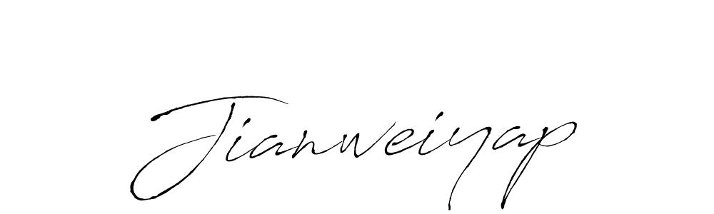 Jianweiyap stylish signature style. Best Handwritten Sign (Antro_Vectra) for my name. Handwritten Signature Collection Ideas for my name Jianweiyap. Jianweiyap signature style 6 images and pictures png