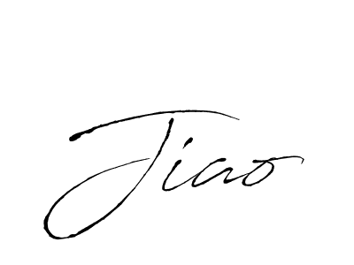 Jiao stylish signature style. Best Handwritten Sign (Antro_Vectra) for my name. Handwritten Signature Collection Ideas for my name Jiao. Jiao signature style 6 images and pictures png