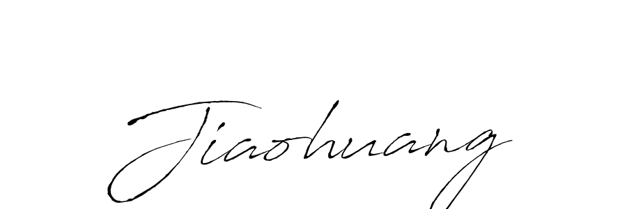 Design your own signature with our free online signature maker. With this signature software, you can create a handwritten (Antro_Vectra) signature for name Jiaohuang. Jiaohuang signature style 6 images and pictures png