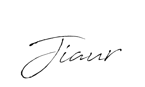 How to make Jiaur signature? Antro_Vectra is a professional autograph style. Create handwritten signature for Jiaur name. Jiaur signature style 6 images and pictures png