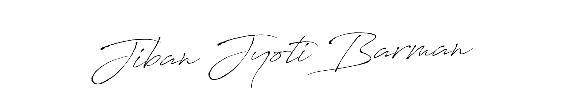 Create a beautiful signature design for name Jiban Jyoti Barman. With this signature (Antro_Vectra) fonts, you can make a handwritten signature for free. Jiban Jyoti Barman signature style 6 images and pictures png