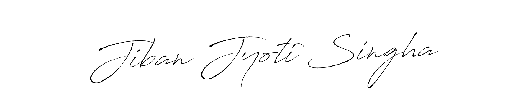 Design your own signature with our free online signature maker. With this signature software, you can create a handwritten (Antro_Vectra) signature for name Jiban Jyoti Singha. Jiban Jyoti Singha signature style 6 images and pictures png