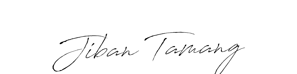 The best way (Antro_Vectra) to make a short signature is to pick only two or three words in your name. The name Jiban Tamang include a total of six letters. For converting this name. Jiban Tamang signature style 6 images and pictures png