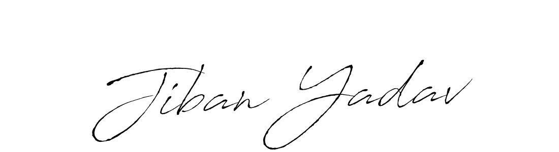 Use a signature maker to create a handwritten signature online. With this signature software, you can design (Antro_Vectra) your own signature for name Jiban Yadav. Jiban Yadav signature style 6 images and pictures png