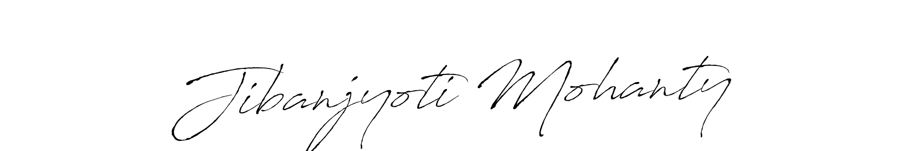 Create a beautiful signature design for name Jibanjyoti Mohanty. With this signature (Antro_Vectra) fonts, you can make a handwritten signature for free. Jibanjyoti Mohanty signature style 6 images and pictures png