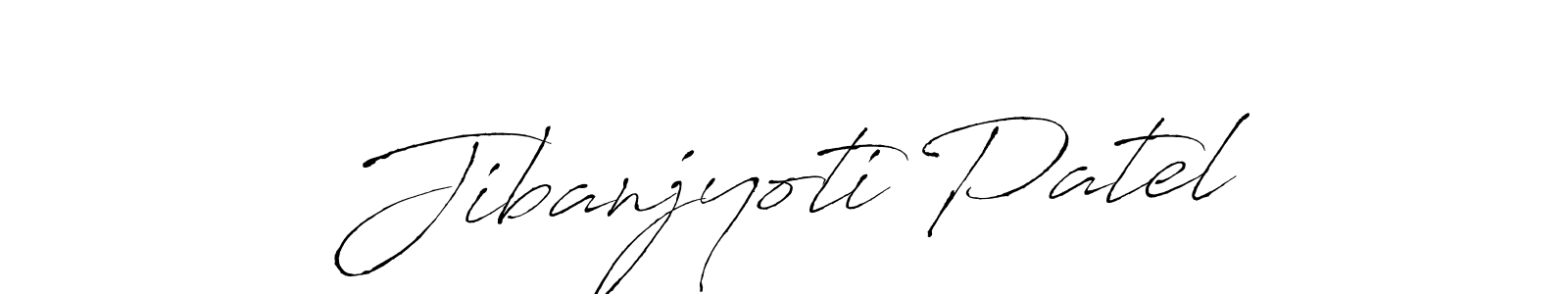 Jibanjyoti Patel stylish signature style. Best Handwritten Sign (Antro_Vectra) for my name. Handwritten Signature Collection Ideas for my name Jibanjyoti Patel. Jibanjyoti Patel signature style 6 images and pictures png
