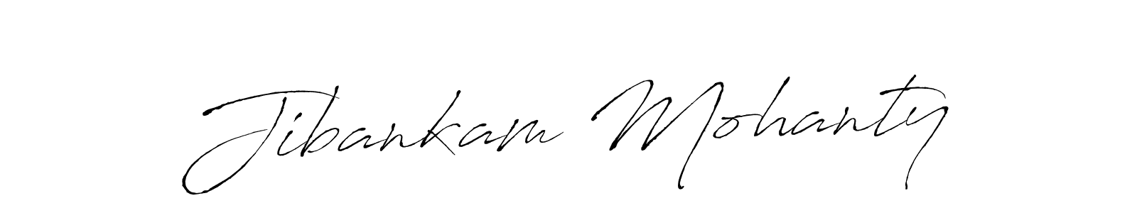 Use a signature maker to create a handwritten signature online. With this signature software, you can design (Antro_Vectra) your own signature for name Jibankam Mohanty. Jibankam Mohanty signature style 6 images and pictures png
