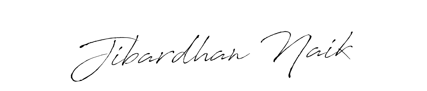 Design your own signature with our free online signature maker. With this signature software, you can create a handwritten (Antro_Vectra) signature for name Jibardhan Naik. Jibardhan Naik signature style 6 images and pictures png