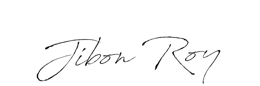 Also we have Jibon Roy name is the best signature style. Create professional handwritten signature collection using Antro_Vectra autograph style. Jibon Roy signature style 6 images and pictures png