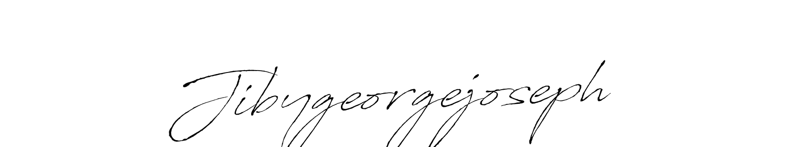 Create a beautiful signature design for name Jibygeorgejoseph. With this signature (Antro_Vectra) fonts, you can make a handwritten signature for free. Jibygeorgejoseph signature style 6 images and pictures png