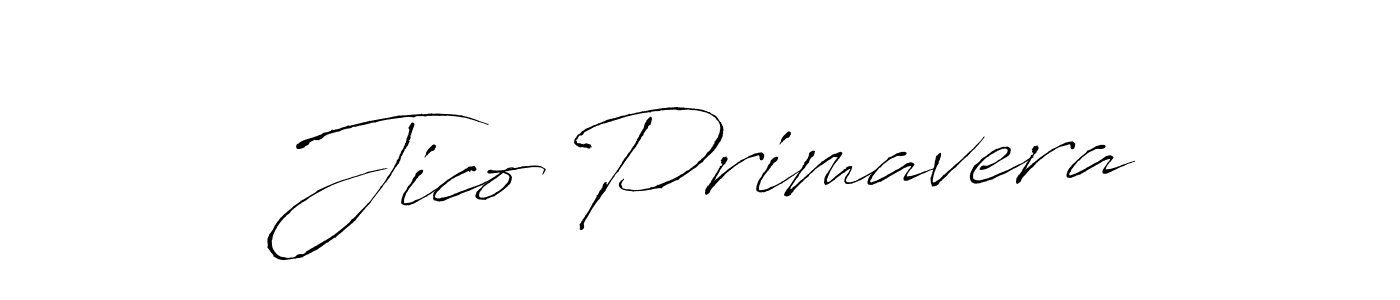 Make a beautiful signature design for name Jico Primavera. Use this online signature maker to create a handwritten signature for free. Jico Primavera signature style 6 images and pictures png