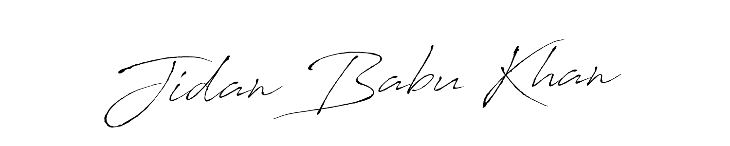 Here are the top 10 professional signature styles for the name Jidan Babu Khan. These are the best autograph styles you can use for your name. Jidan Babu Khan signature style 6 images and pictures png