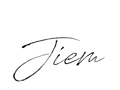 Antro_Vectra is a professional signature style that is perfect for those who want to add a touch of class to their signature. It is also a great choice for those who want to make their signature more unique. Get Jiem name to fancy signature for free. Jiem signature style 6 images and pictures png