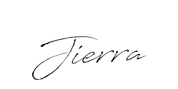 You should practise on your own different ways (Antro_Vectra) to write your name (Jierra) in signature. don't let someone else do it for you. Jierra signature style 6 images and pictures png