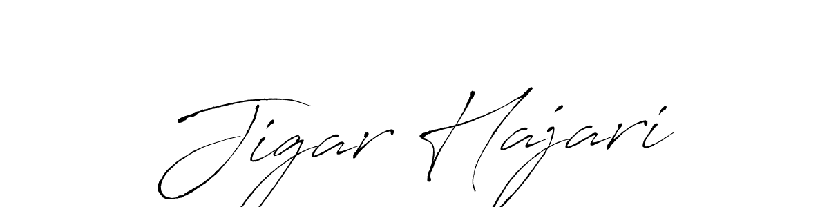 Antro_Vectra is a professional signature style that is perfect for those who want to add a touch of class to their signature. It is also a great choice for those who want to make their signature more unique. Get Jigar Hajari name to fancy signature for free. Jigar Hajari signature style 6 images and pictures png
