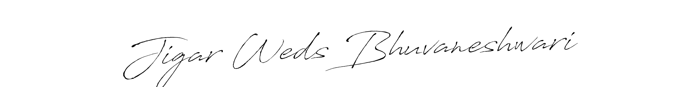You can use this online signature creator to create a handwritten signature for the name Jigar Weds Bhuvaneshwari. This is the best online autograph maker. Jigar Weds Bhuvaneshwari signature style 6 images and pictures png