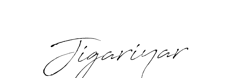 The best way (Antro_Vectra) to make a short signature is to pick only two or three words in your name. The name Jigariyar include a total of six letters. For converting this name. Jigariyar signature style 6 images and pictures png