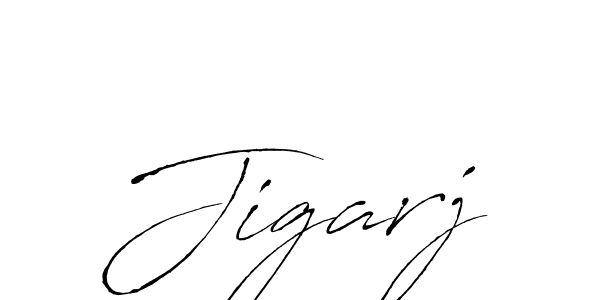 How to make Jigarj name signature. Use Antro_Vectra style for creating short signs online. This is the latest handwritten sign. Jigarj signature style 6 images and pictures png