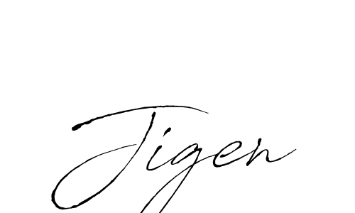 How to make Jigen signature? Antro_Vectra is a professional autograph style. Create handwritten signature for Jigen name. Jigen signature style 6 images and pictures png