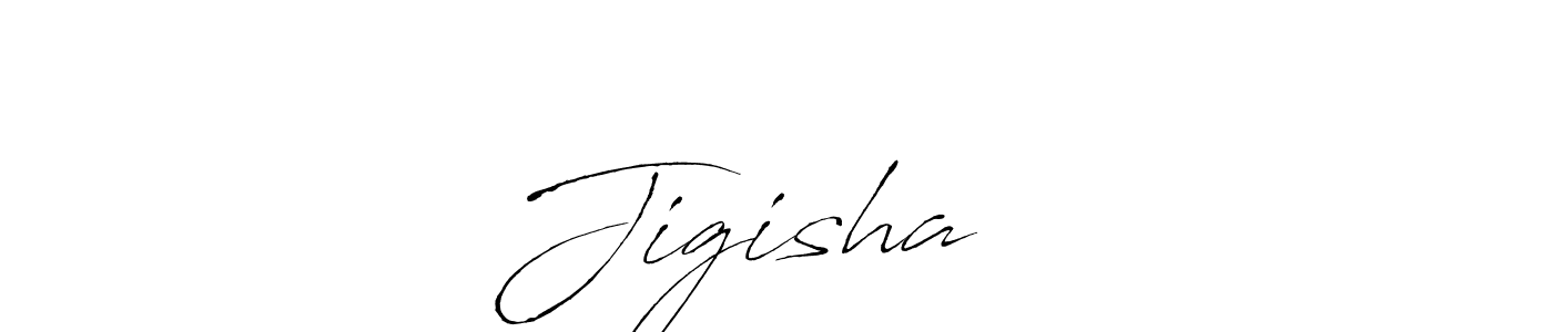 How to Draw Jigisha ❤️ signature style? Antro_Vectra is a latest design signature styles for name Jigisha ❤️. Jigisha ❤️ signature style 6 images and pictures png