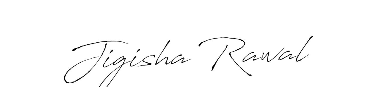 Use a signature maker to create a handwritten signature online. With this signature software, you can design (Antro_Vectra) your own signature for name Jigisha Rawal. Jigisha Rawal signature style 6 images and pictures png