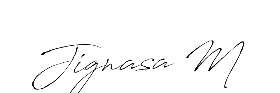 Best and Professional Signature Style for Jignasa M. Antro_Vectra Best Signature Style Collection. Jignasa M signature style 6 images and pictures png