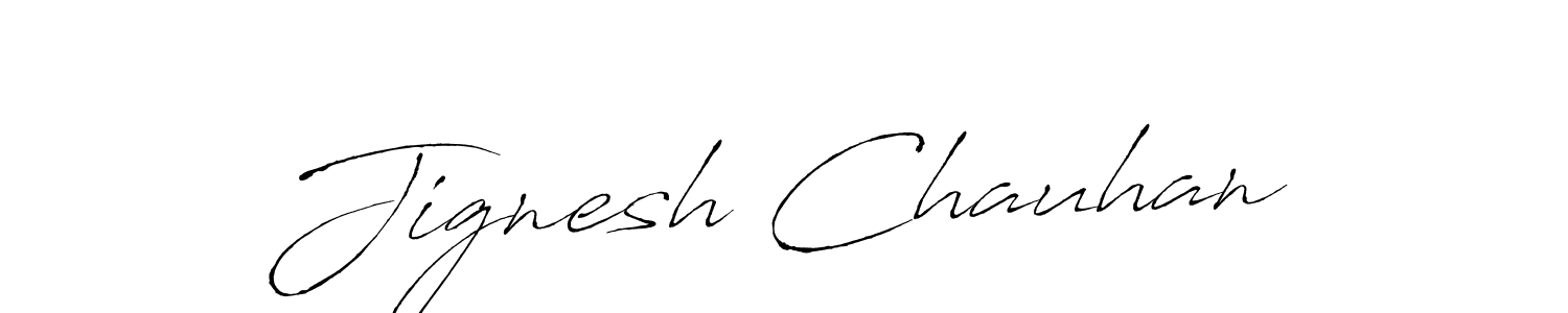 Antro_Vectra is a professional signature style that is perfect for those who want to add a touch of class to their signature. It is also a great choice for those who want to make their signature more unique. Get Jignesh Chauhan name to fancy signature for free. Jignesh Chauhan signature style 6 images and pictures png