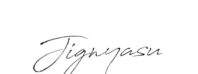Use a signature maker to create a handwritten signature online. With this signature software, you can design (Antro_Vectra) your own signature for name Jignyasu. Jignyasu signature style 6 images and pictures png