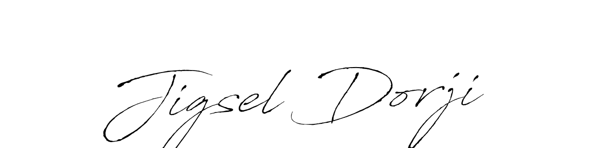 How to make Jigsel Dorji signature? Antro_Vectra is a professional autograph style. Create handwritten signature for Jigsel Dorji name. Jigsel Dorji signature style 6 images and pictures png