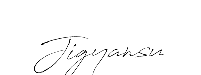 Use a signature maker to create a handwritten signature online. With this signature software, you can design (Antro_Vectra) your own signature for name Jigyansu. Jigyansu signature style 6 images and pictures png