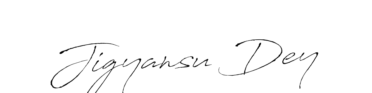 It looks lik you need a new signature style for name Jigyansu Dey. Design unique handwritten (Antro_Vectra) signature with our free signature maker in just a few clicks. Jigyansu Dey signature style 6 images and pictures png