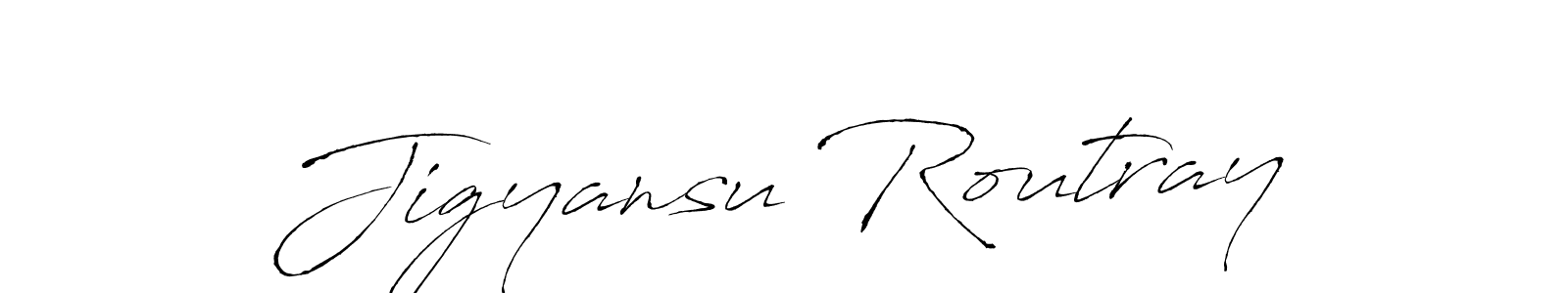 if you are searching for the best signature style for your name Jigyansu Routray. so please give up your signature search. here we have designed multiple signature styles  using Antro_Vectra. Jigyansu Routray signature style 6 images and pictures png