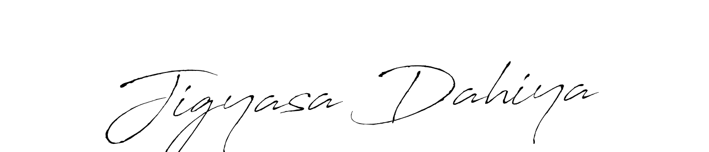 How to make Jigyasa Dahiya signature? Antro_Vectra is a professional autograph style. Create handwritten signature for Jigyasa Dahiya name. Jigyasa Dahiya signature style 6 images and pictures png