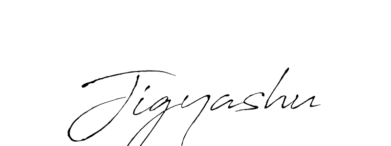 The best way (Antro_Vectra) to make a short signature is to pick only two or three words in your name. The name Jigyashu include a total of six letters. For converting this name. Jigyashu signature style 6 images and pictures png
