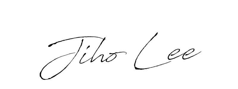if you are searching for the best signature style for your name Jiho Lee. so please give up your signature search. here we have designed multiple signature styles  using Antro_Vectra. Jiho Lee signature style 6 images and pictures png