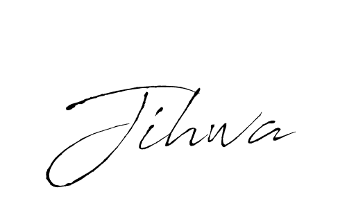 Antro_Vectra is a professional signature style that is perfect for those who want to add a touch of class to their signature. It is also a great choice for those who want to make their signature more unique. Get Jihwa name to fancy signature for free. Jihwa signature style 6 images and pictures png