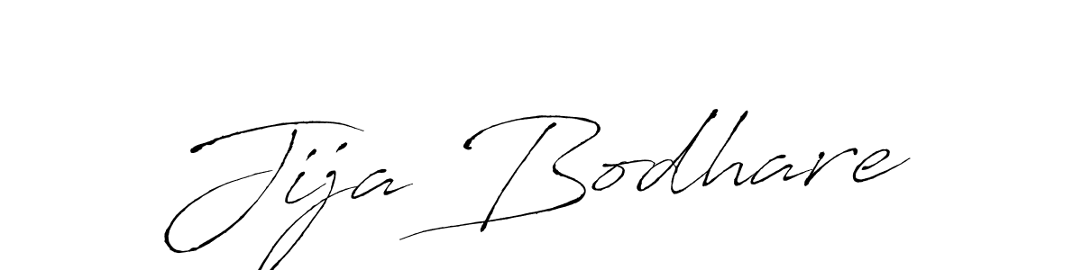 You can use this online signature creator to create a handwritten signature for the name Jija Bodhare. This is the best online autograph maker. Jija Bodhare signature style 6 images and pictures png