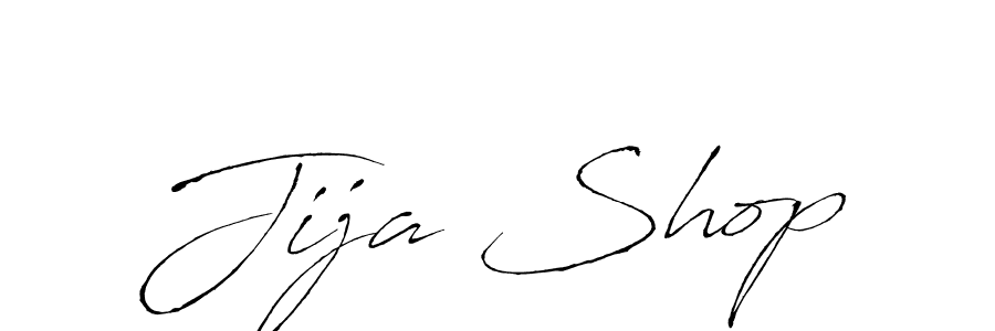 Also You can easily find your signature by using the search form. We will create Jija Shop name handwritten signature images for you free of cost using Antro_Vectra sign style. Jija Shop signature style 6 images and pictures png