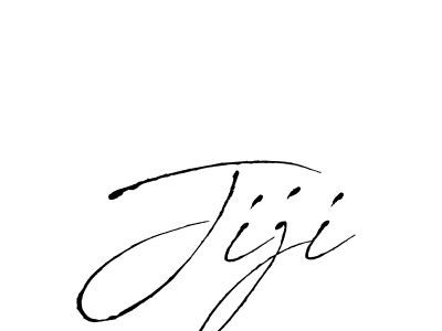 Create a beautiful signature design for name Jiji. With this signature (Antro_Vectra) fonts, you can make a handwritten signature for free. Jiji signature style 6 images and pictures png