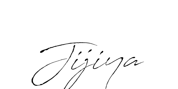 Make a beautiful signature design for name Jijiya. With this signature (Antro_Vectra) style, you can create a handwritten signature for free. Jijiya signature style 6 images and pictures png