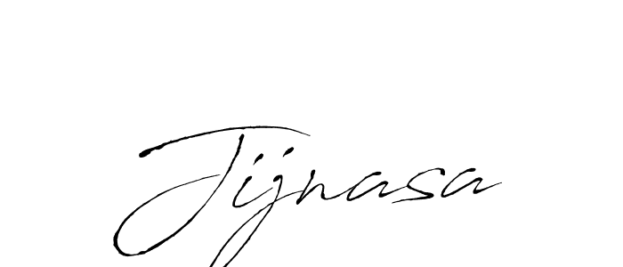 Design your own signature with our free online signature maker. With this signature software, you can create a handwritten (Antro_Vectra) signature for name Jijnasa. Jijnasa signature style 6 images and pictures png