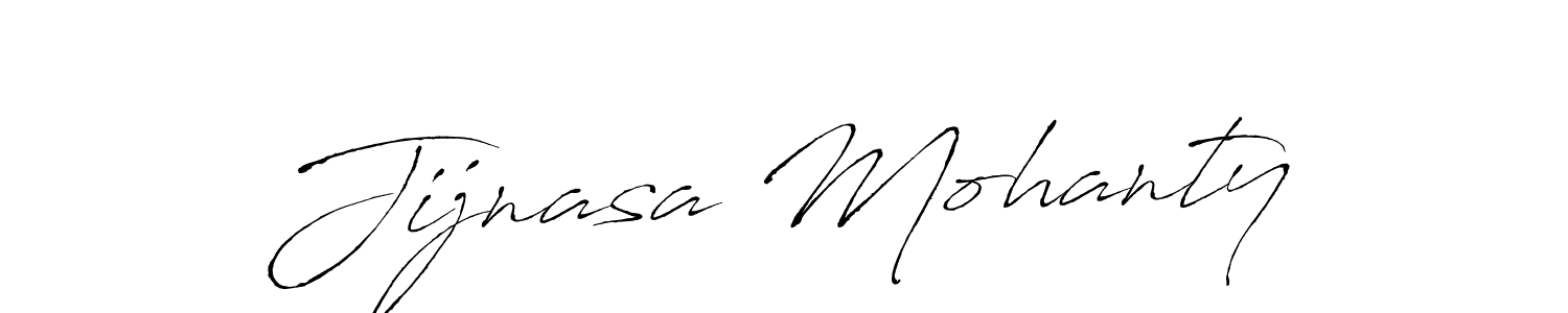 if you are searching for the best signature style for your name Jijnasa Mohanty. so please give up your signature search. here we have designed multiple signature styles  using Antro_Vectra. Jijnasa Mohanty signature style 6 images and pictures png