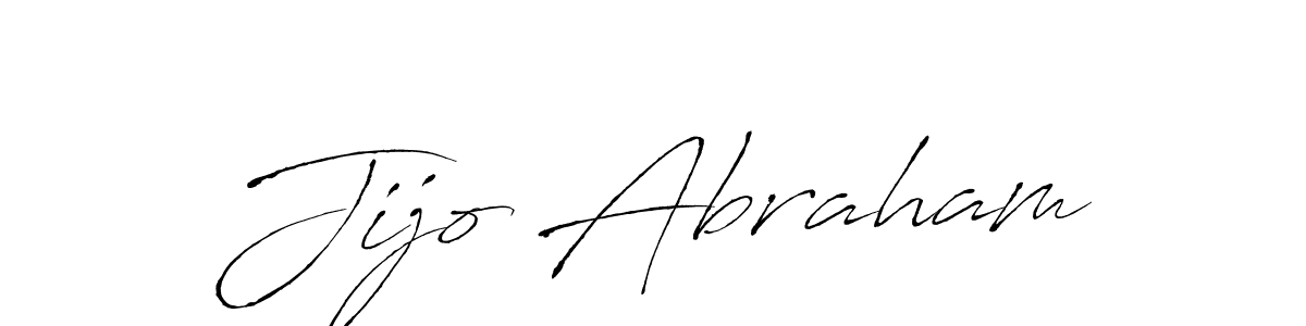 You should practise on your own different ways (Antro_Vectra) to write your name (Jijo Abraham) in signature. don't let someone else do it for you. Jijo Abraham signature style 6 images and pictures png