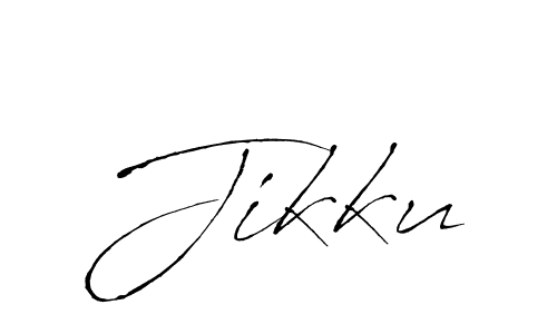 You should practise on your own different ways (Antro_Vectra) to write your name (Jikku) in signature. don't let someone else do it for you. Jikku signature style 6 images and pictures png