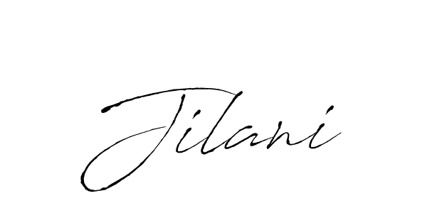 How to make Jilani signature? Antro_Vectra is a professional autograph style. Create handwritten signature for Jilani name. Jilani signature style 6 images and pictures png