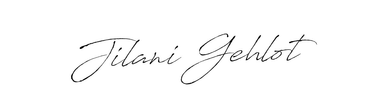 Similarly Antro_Vectra is the best handwritten signature design. Signature creator online .You can use it as an online autograph creator for name Jilani Gehlot. Jilani Gehlot signature style 6 images and pictures png