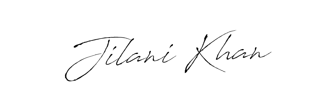 The best way (Antro_Vectra) to make a short signature is to pick only two or three words in your name. The name Jilani Khan include a total of six letters. For converting this name. Jilani Khan signature style 6 images and pictures png