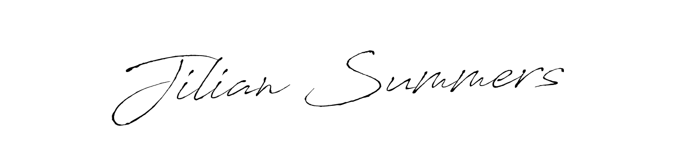 How to Draw Jilian Summers signature style? Antro_Vectra is a latest design signature styles for name Jilian Summers. Jilian Summers signature style 6 images and pictures png