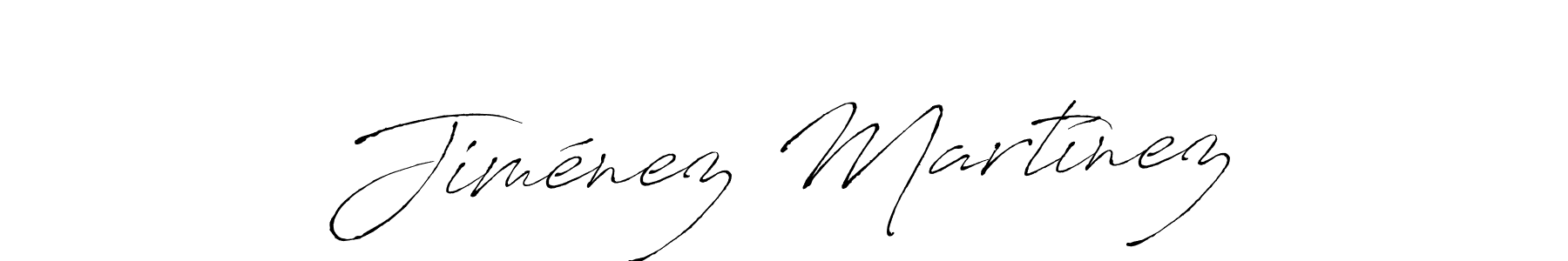 Use a signature maker to create a handwritten signature online. With this signature software, you can design (Antro_Vectra) your own signature for name Jiménez Martínez. Jiménez Martínez signature style 6 images and pictures png