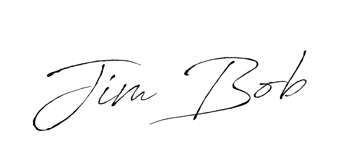 How to make Jim Bob signature? Antro_Vectra is a professional autograph style. Create handwritten signature for Jim Bob name. Jim Bob signature style 6 images and pictures png
